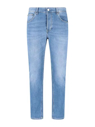 Pt Torino Straight Jeans In Multi