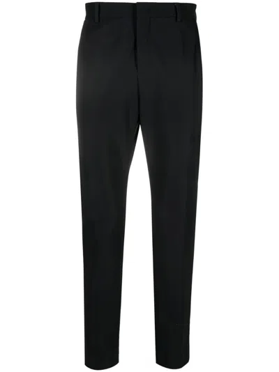 Pt Torino Straight-leg Chino Trousers In Black