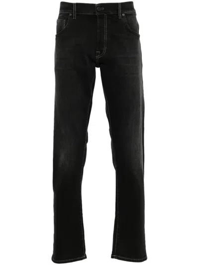 Pt Torino Straight-leg Jeans In Black