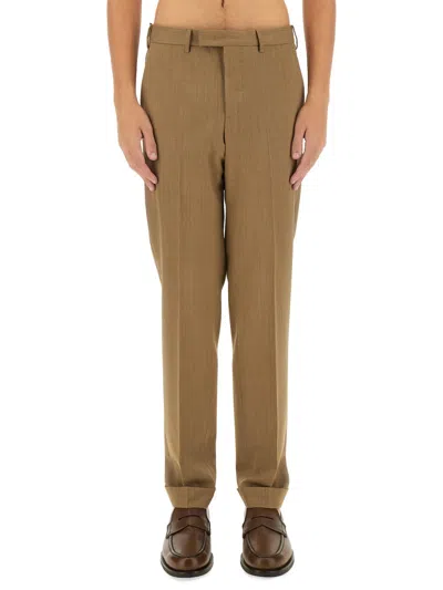 Pt Torino Straight Leg Pants In Brown