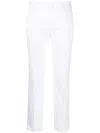 Pt Torino New York Cotton Trousers In Weiss