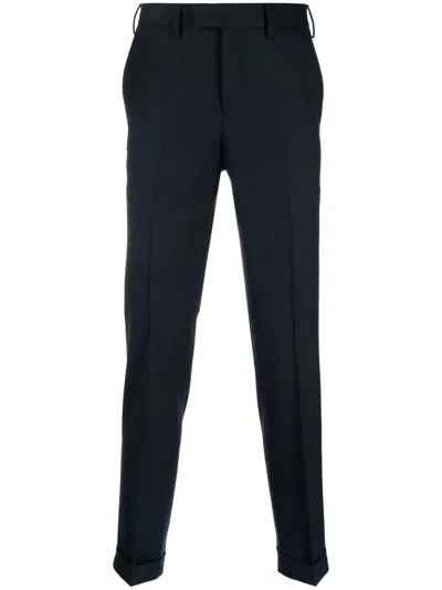 Pt Torino Straight-leg Tailored Trousers In Blau