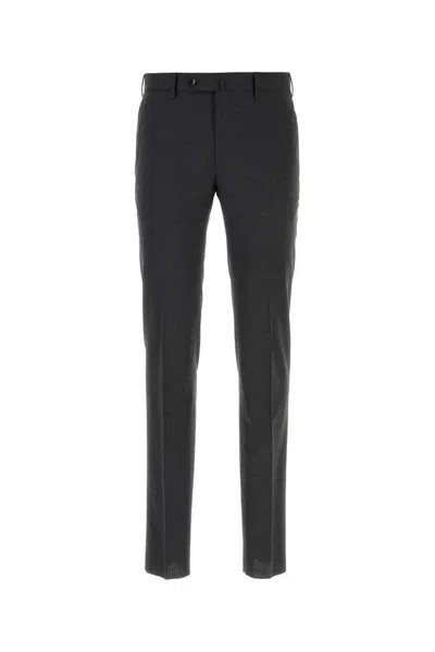 Pt Torino Straight Leg Tailored Trousers In Grey
