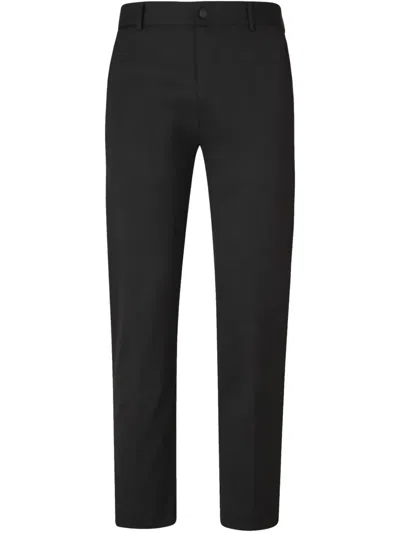 Pt Torino Straight-leg Trousers In Black