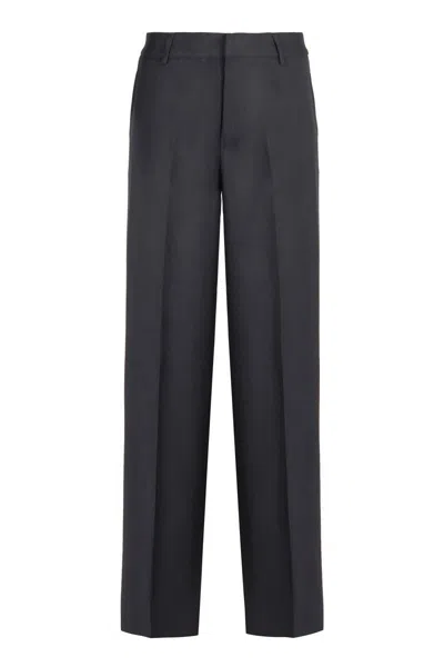 Pt Torino Straight-leg Trousers In Blue