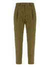 Pt Torino Tailored Trousers With Straight Leg Design In Green