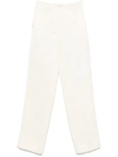 Pt Torino Straight-leg Trousers In Neutrals