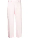 Pt Torino Straight-leg Trousers In Rosa