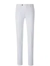 Pt Torino Slim Fit Stretch Chino Pants In White