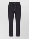 Pt Torino Straight Leg Trousers With Belt Loops