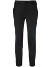 Pt Torino Straight-leg Virgin Wool Trousers In Black