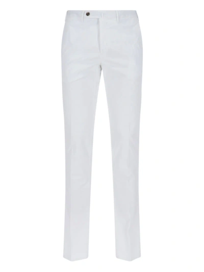 Pt Torino Straight Pants In White