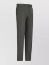 Pt Torino Straight Trousers With Pockets And Loops In Grey