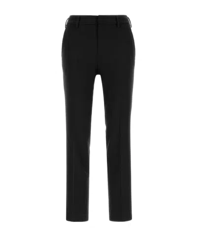 Pt Torino Straight-leg Casual Trousers In Black