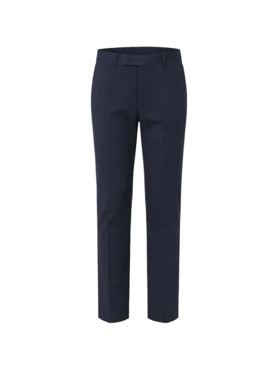 Pt Torino Straight-leg Tailored Trousers In Blue