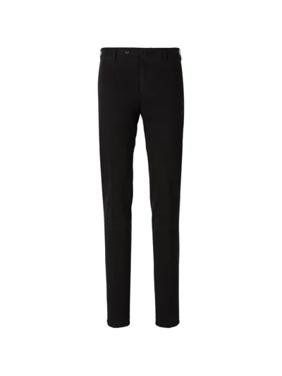 Pt Torino Straight-leg Trousers In Black