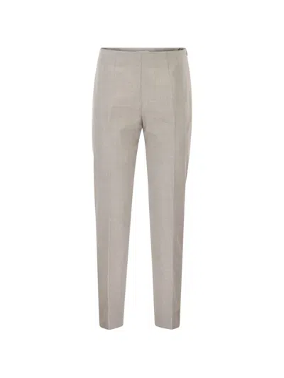 Pt Torino Straight-leg Trousers In Gray