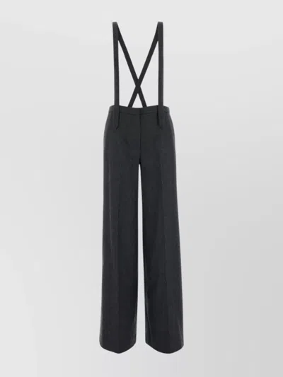 PT TORINO STRETCH CASHMERE WIDE-LEG DIANA PANT