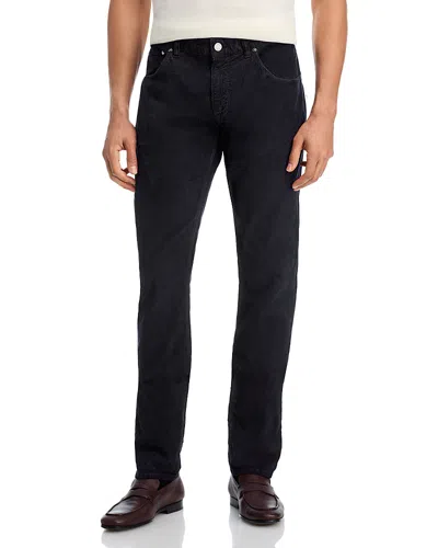 Pt Torino Stretch Corduroy Slim Fit Five Pocket Pants In Blue