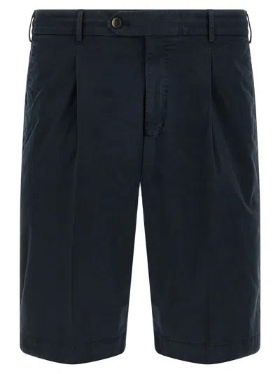 Pt Torino Stretch Cotton Bermuda Shorts Bermuda And Short Blue