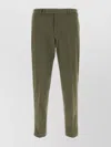 Pt Torino Straight Trousers With Cuffed Hem And Pleated Front