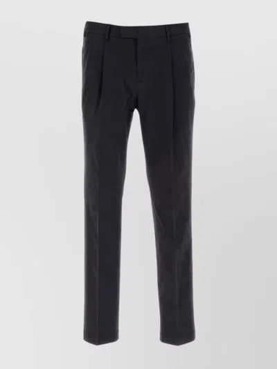 PT TORINO STRETCH COTTON TROUSERS WITH POCKETS AND LOOPS