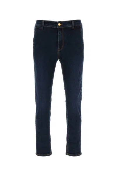 Pt Torino Stretch Denim Jeans In Blue