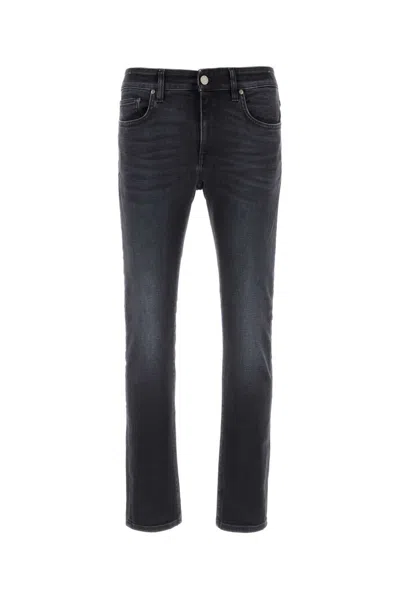Pt Torino Stretch Denim Jeans In Black