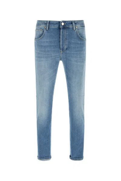 Pt Torino Stretch Denim Reggae Jeans In Black