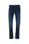 Pt Torino Stretch Denim Swing Jeans In Blu