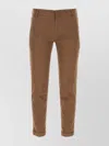 PT TORINO STRETCH DENIM TROUSERS WITH BACK POCKETS AND BELT LOOPS
