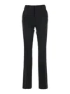 Pt Torino Stretch Fluid Tricotine Flare Pants In Black