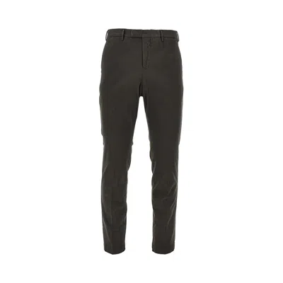 Pt Torino Stretch Gabardine Master Fit Pants In Black