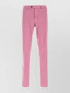 Pt Torino Fuchsia Stretch Linen Blend Pant