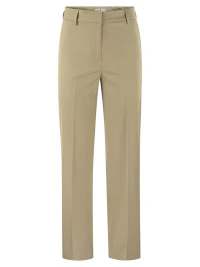 PT TORINO STRETCH VISCOSE TROUSERS