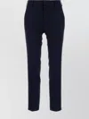 Pt Torino Stretch Viscose Trousers With Front And Back Pockets