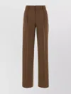 Pt Torino Stretch Wool Lola Trousers Featuring Pockets