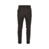 Pt Torino Stretch Wool Master Fit Pants In Black
