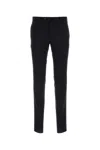 Pt Torino Stretch Wool Pant With Modern Tailoring In Blue