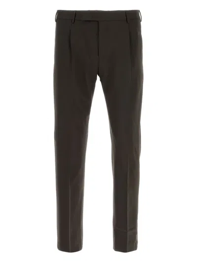 PT TORINO STRETCH-WOOL TROUSERS