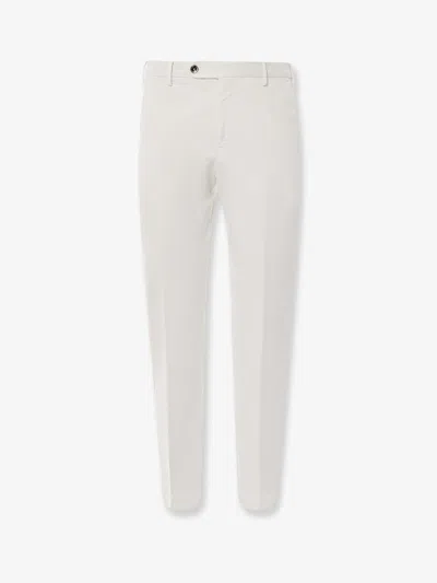 Pt Torino Style Stretch Cotton Master Fit Trousers