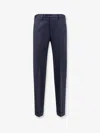 Pt Torino Style Stretch Wool Master Fit Trousers In Blue