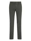 Pt Torino Straight Trousers With Pockets And Loops In Green