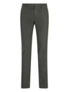 Pt Torino Straight Trousers With Pockets And Loops In Green