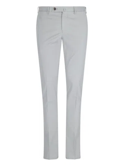 PT TORINO SUPERSLIM GREY CHINOS WITH STRAIGHT LEG