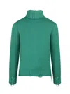 Pt Torino Turtleneck Sweater In Green