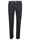 Pt Torino Mid-rise Straight-leg Jeans In Black