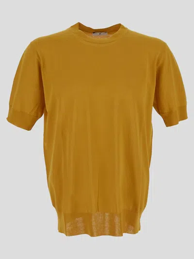 Pt Torino T-shirts And Polos In Dark Yellow