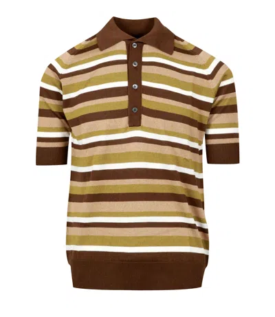 Pt Torino T Shirts And Polos In Brown