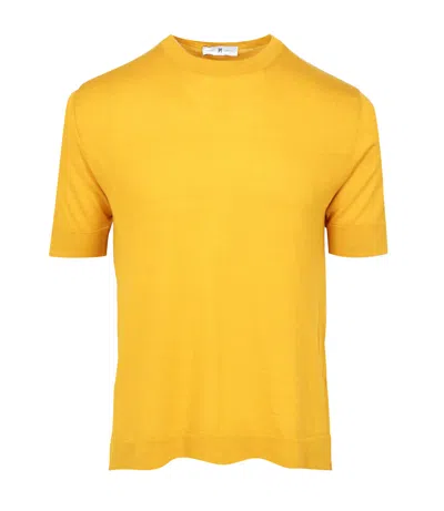 Pt Torino T Shirts And Polos Ochre In Orange